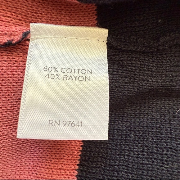 J.Jill striped 3/4 sleeve top - Picture 9 of 9